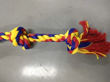 BLINCOO braided rope knots and tassel on a gray surface