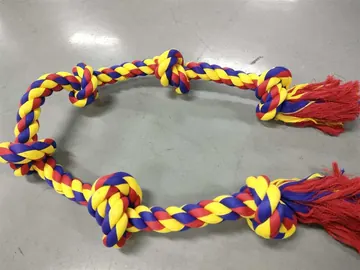 Full BLINCOO rope arranged on a gray work surface