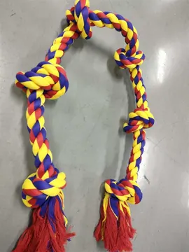BLINCOO rope arranged in a loop on a gray surface