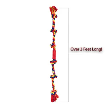 Vertical BLINCOO rope with a length guide in an original product graphic